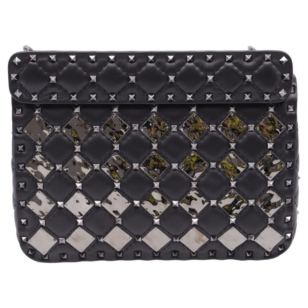 Valentino Medium Rockstud Spike.It With Metal Rhombus Detail Shoulder Bag in - Picture 4 of 12
